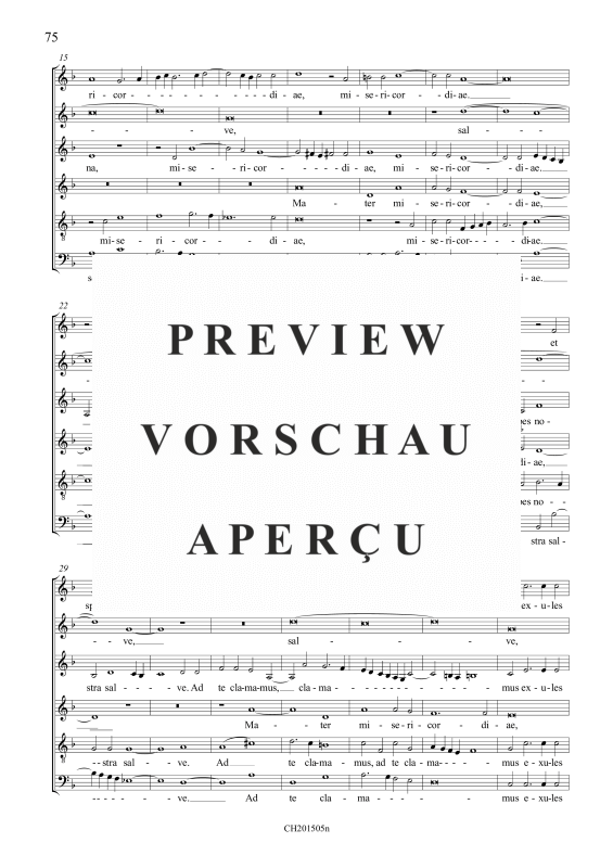 gallery: Salve Regina á 6, , (Gemischter Chor 6-stimmig)