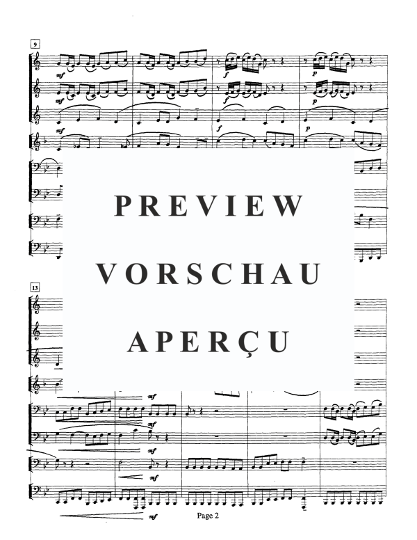 Produktgalerie: Seite 4 von 11 Schafe können sicher weiden, , Brass Ensemble - Nonett