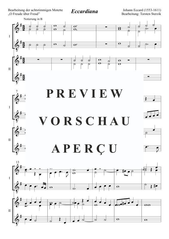 Product gallery: Page 5 of 7 Eccardiana, , Trombone Choir - Double Choir