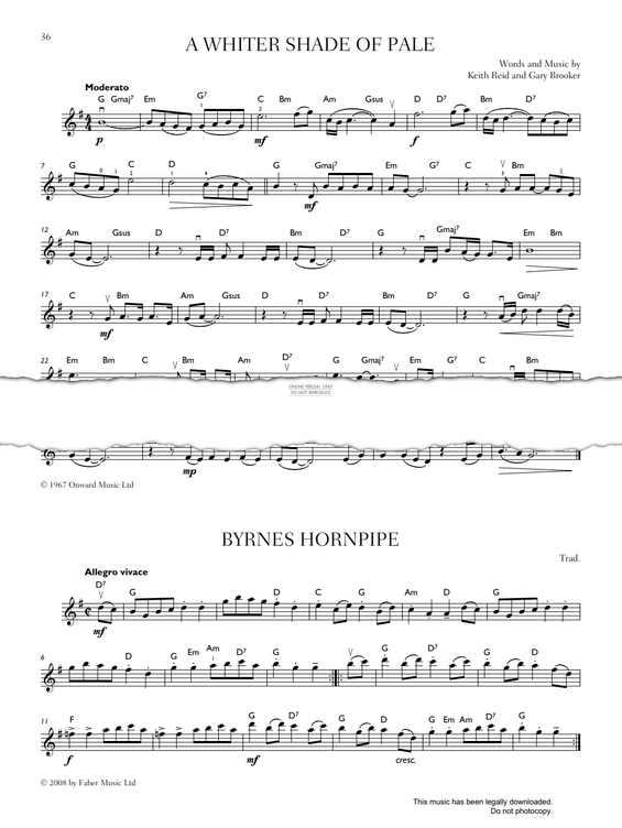 Produktgalerie: Seite 1 von 1 Byrnes Hornpipe, Traditional, Violine