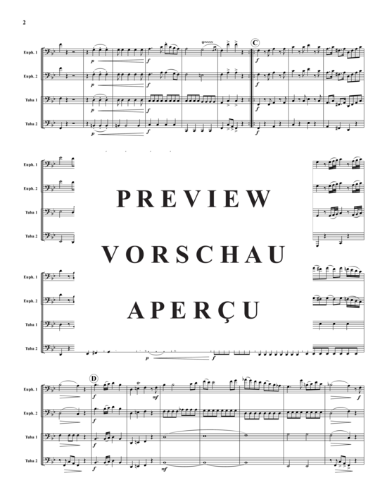 Product gallery: Page 3 of 21 Divertimento in B Flat , , (2x Baritone, 2x Tuba)