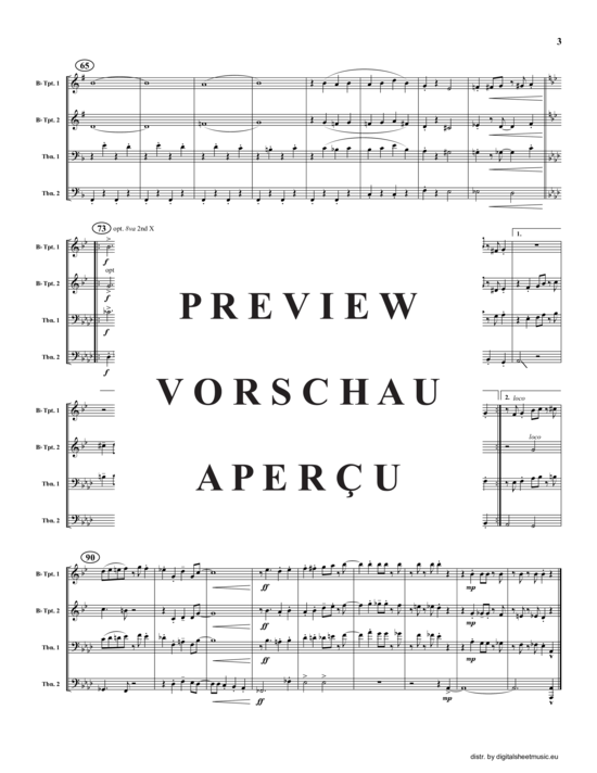 Produktgalerie: Seite 4 von 14 Limehouse Blues, , (2xTrompete in B, Horn in F, Posaune)