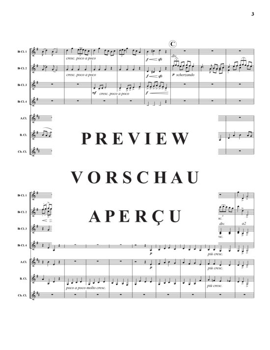 Product gallery: Page 4 of 21 Mock Morris , , (clarinet choir)