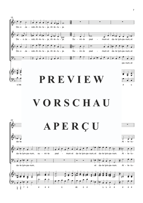 gallery: Harmoniae novae Heft 2, , Chor vierstimmig mit B.C.