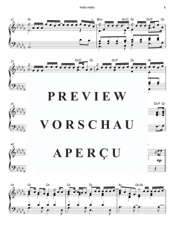 Produktgalerie: Seite 8 von 11 Das Heiligste in Schwarz-Weiss - Acht ausgewählte Berge-Lieder, Berge, Klavier Solo
