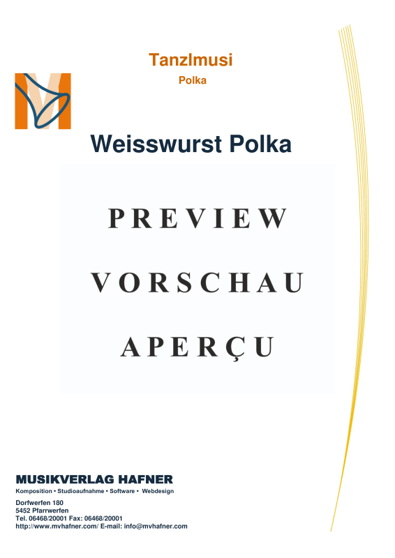 Product gallery: Page 2 of 11 Weisswurst Polka, , (woodwind and brass)