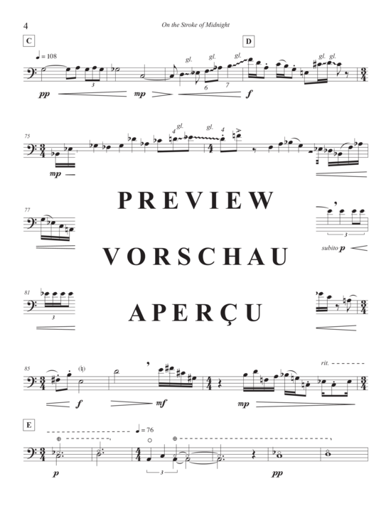 Product gallery: Page 8 of 9 On the Stroke of Midnight , , (Trombone solo)