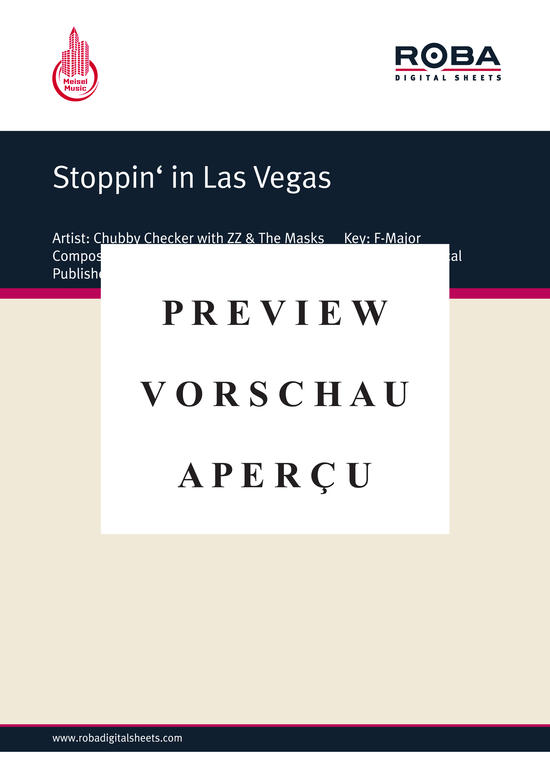 gallery: Stoppin? in Las Vegas , Checker, 	Chubby, (Klavier + Gesang)