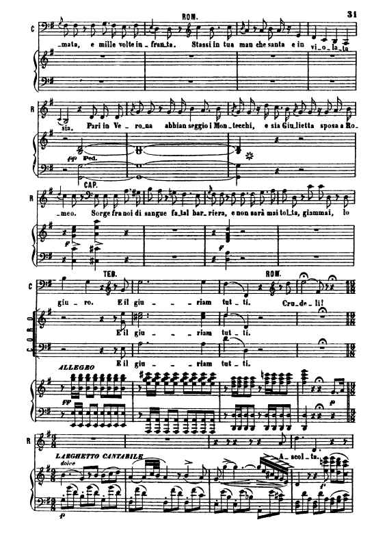 Produktbild zu: La tremenda ultrice spadaBellini, Vincenzo (1801-1835)
