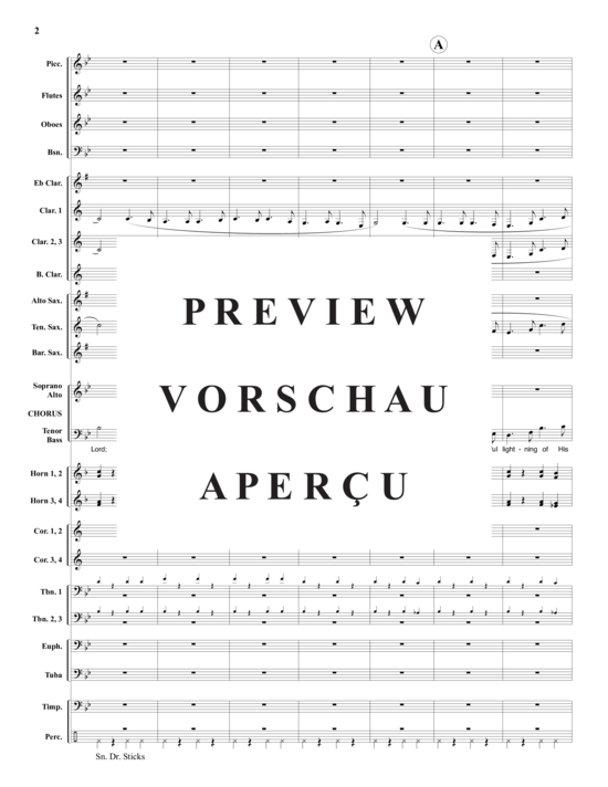 Product gallery: Page 3 of 21 Battle Hymn of the Republic , , (Concert Band + Mixed Choir)