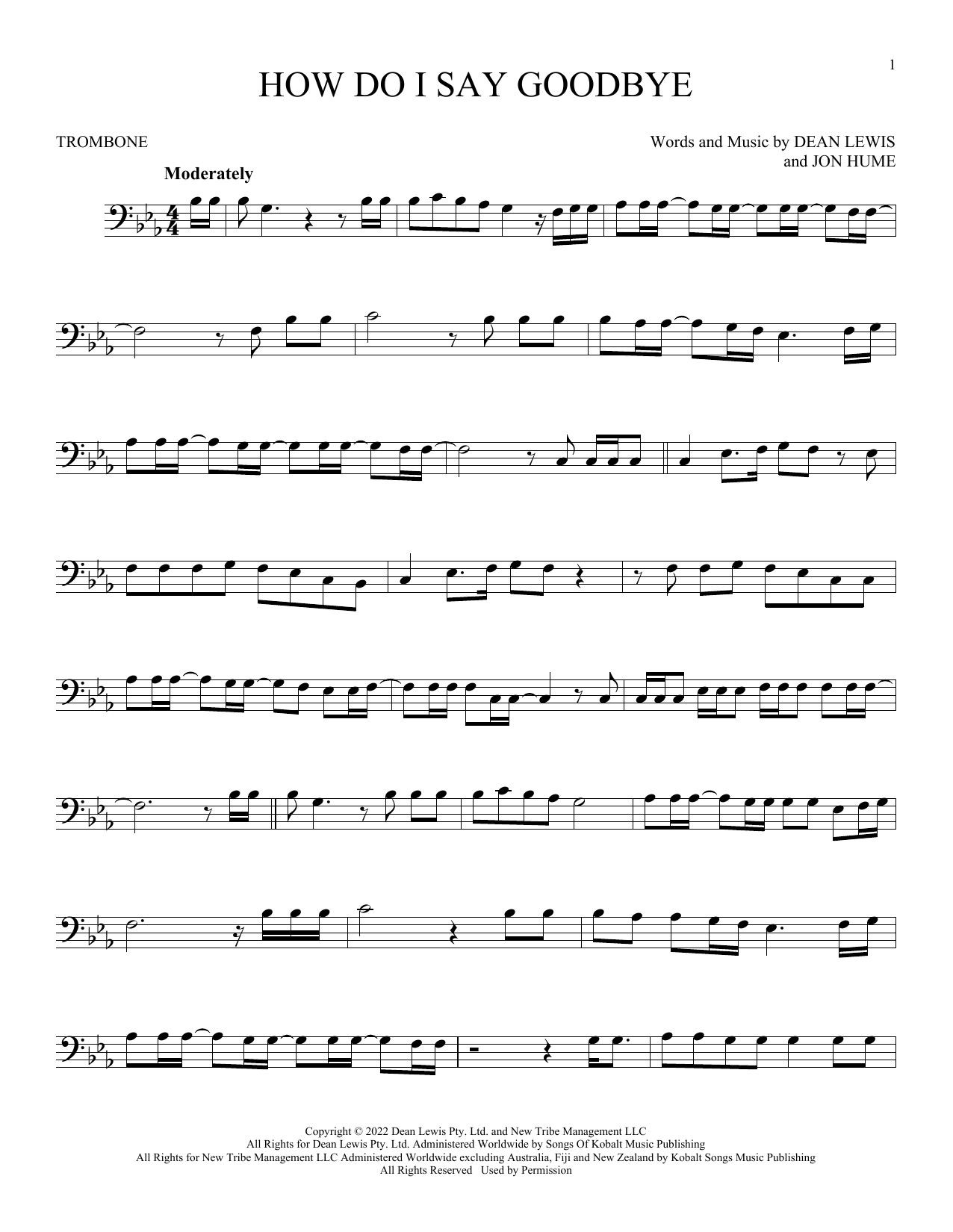 Product gallery: Page 1 of 1 How Do I Say Goodbye, Dean Lewis