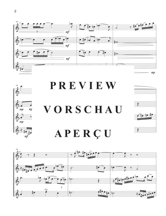 Product gallery: Page 5 of 21 Levi´s Dream , , (2 clarinets in B flat, alto clarinet in E flat/soprano in B flat and bass clarinet in B flat)