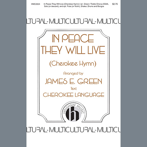 Produktbild zu: In Peace They Will Live (A Cherokee Hymn)