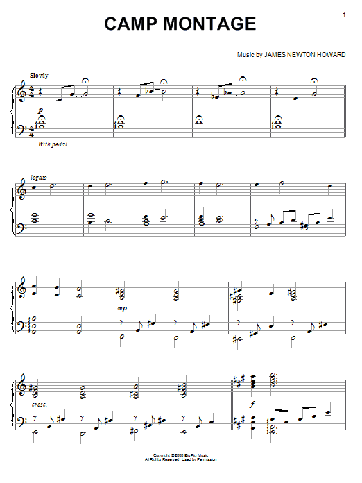 Product gallery: Page 1 of 1 Camp Montage, James Newton Howard