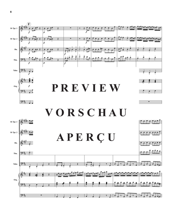 gallery: Zadok the Priest , , (Blechbläser-Quintett + Orgel)