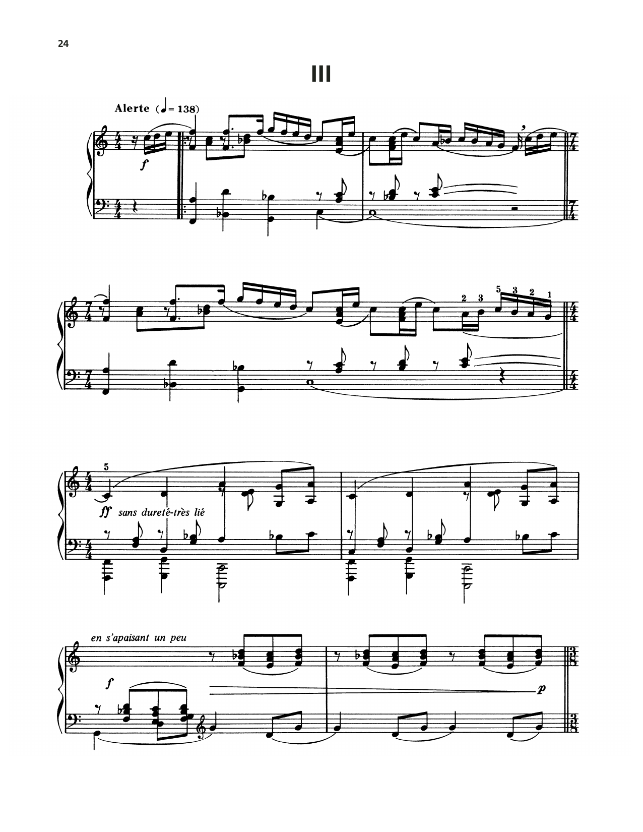 Product gallery: Page 1 of 1 Mouvements Perpetuel Three, Francis Poulenc