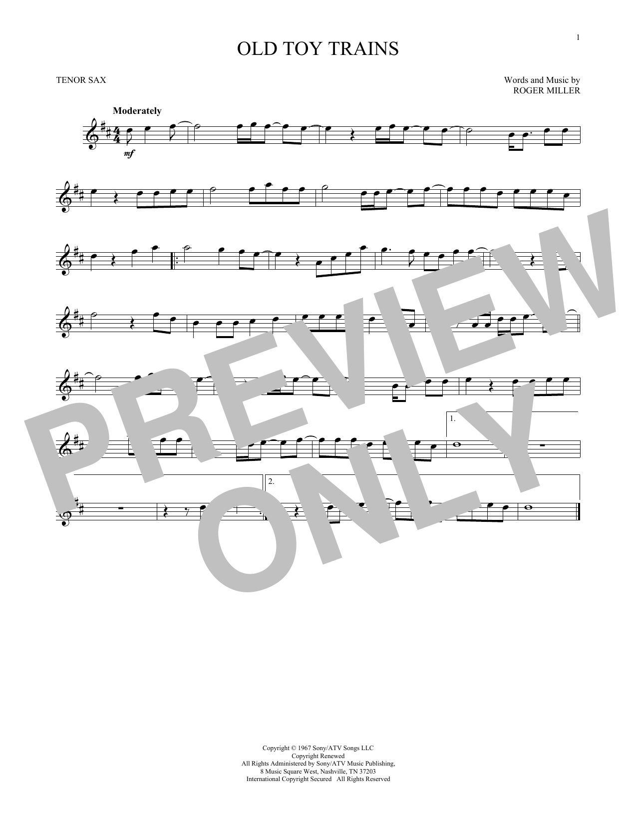 Product gallery: Page 1 of 1 Old Toy Trains, Roger Miller