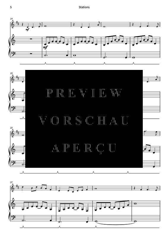 Produktgalerie: Seite 7 von 11 Stations - Gentle Melodies for Weddings, Church, and Other Occasions, , Trompete in B und Klavier