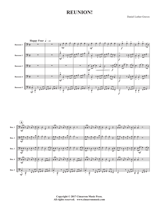 Product picture to: Reunion! Daniel Luther Graves