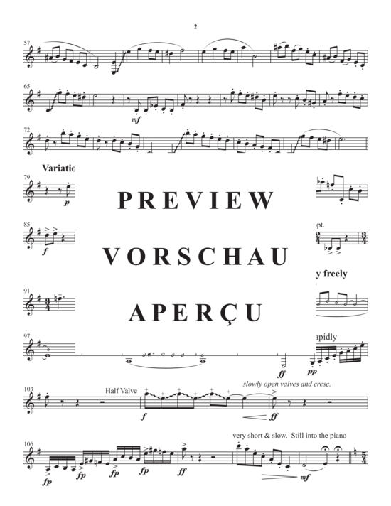 Product gallery: Page 19 of 21 Rite of Passage , , (euphonium + piano)