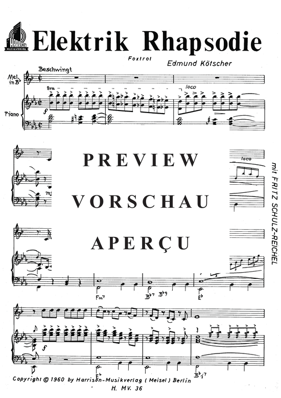 Produktgalerie: Seite 3 von 4 Elektrik Rhapsodie, , Klavier und Klarinette in B
