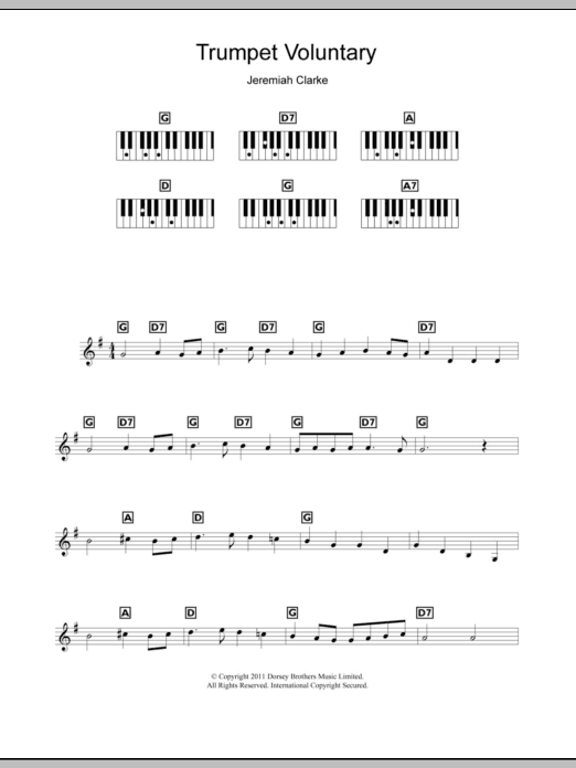 Produktbild zu:  Trumpet Voluntary - Jeremiah Clarke