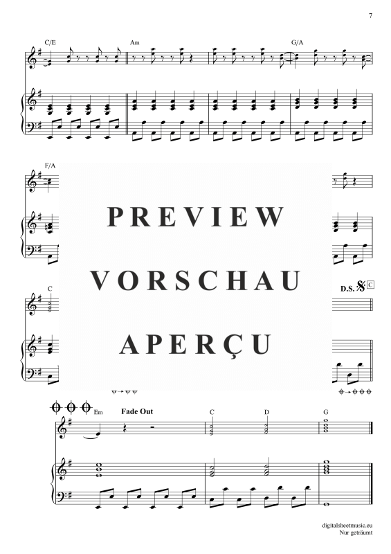 gallery: Nur geträumt, Nena, Klavier, Gesang & Akkorde