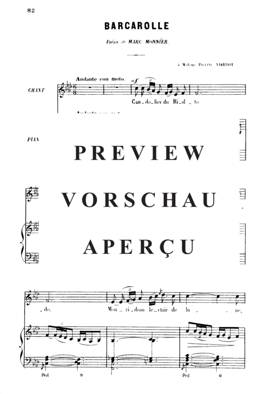 gallery: Barcarolle Op.7 No.3 , , (Gesang mittel + Klavier)