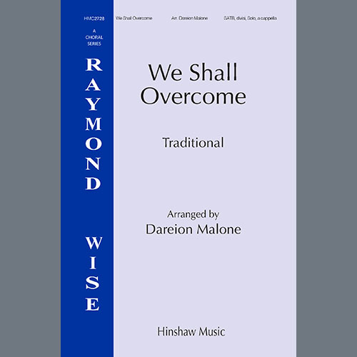 cover: We Shall Overcome, Dareion Malone