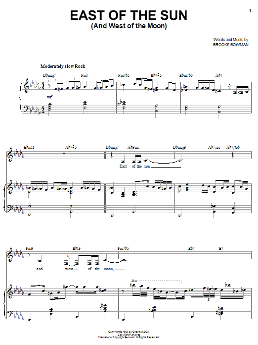 Produktbild zu: East Of The Sun (And West Of The Moon)