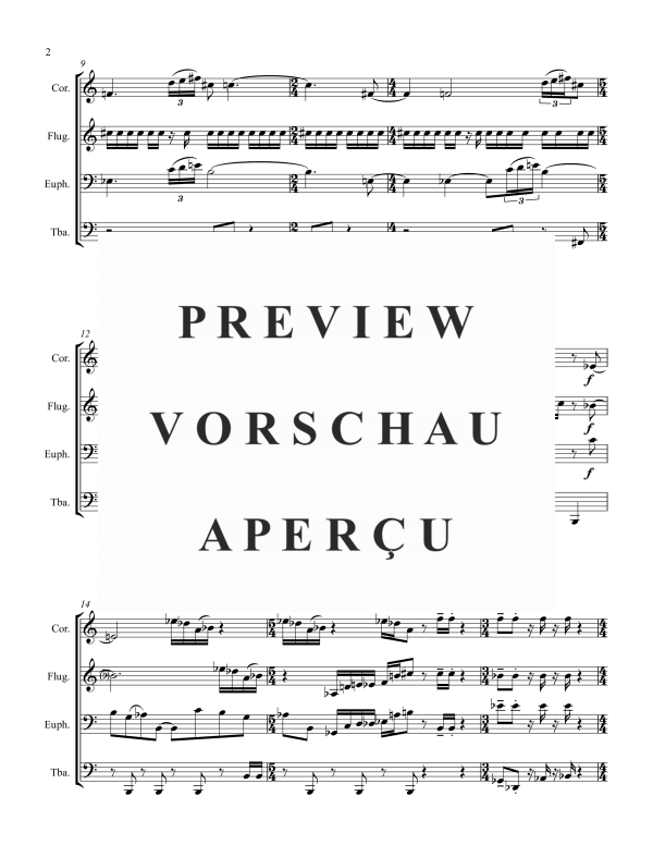 Produktgalerie: Seite 6 von 11 Tail Spins, , (Blechbläserquartett)