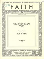 cover: Faith, Joe Blum, Gesang, Gitarre, Klavier
