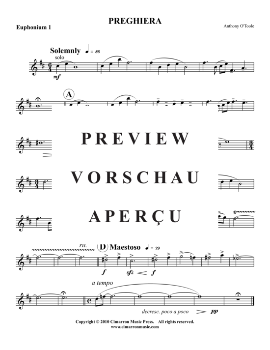 Product gallery: Page 6 of 13 Preghiera , , (Tuba-Ensemble EEETTT)