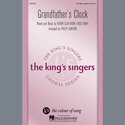 cover: Grandfather's Clock (arr. Philip Lawson), The King's Singers