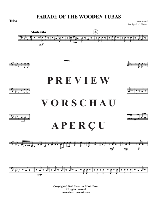 Product gallery: Page 13 of 16 Parade of the Wooden Tubas , , (Tuba Quartet: 2x Baritone, 2xTuba)