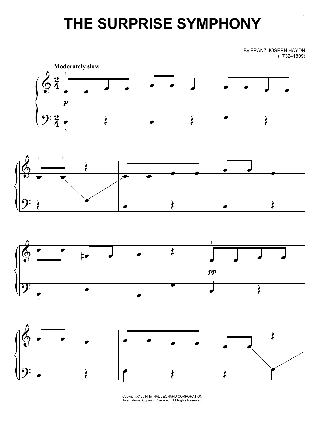 Produktbild zu: The Surprise Symphony