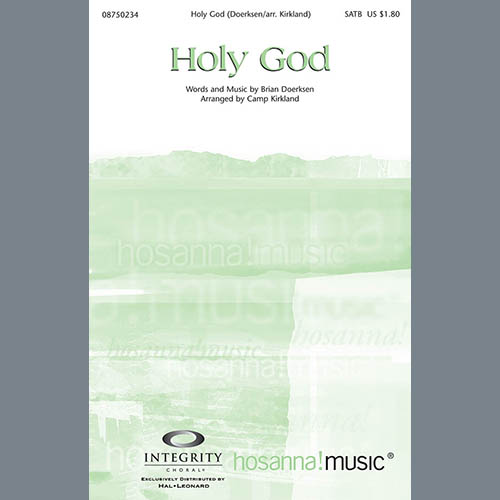 Produktbild zu: Holy God (arr. Camp Kirkland)