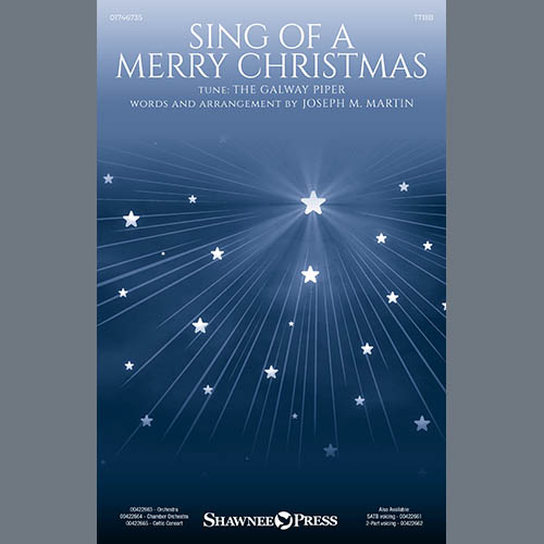 cover: Sing Of A Merry Christmas, Joseph M. Martin