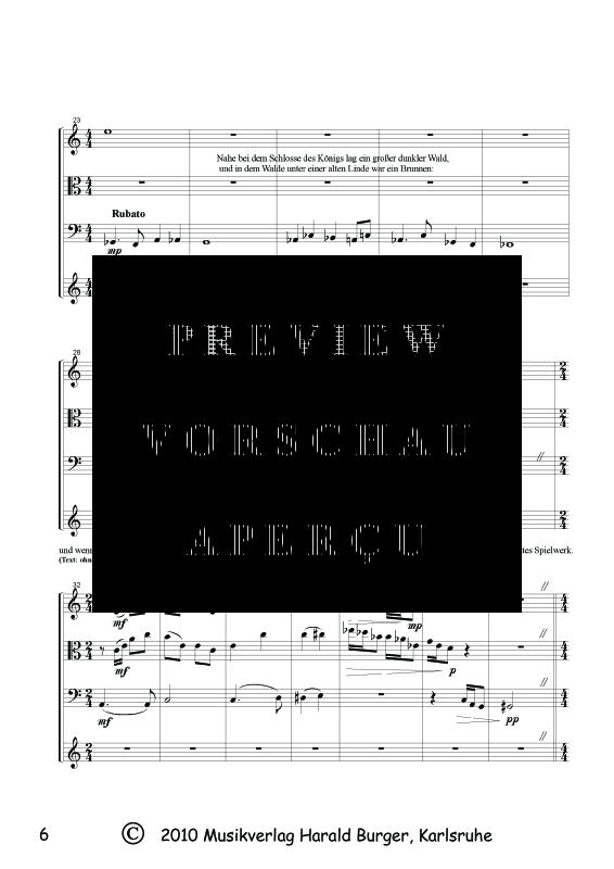 Product gallery: Page 9 of 11 Der Froschkönig (Partitur), , Mixed ensemble strings, guitar and narrator