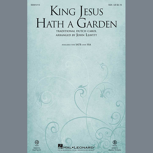 Produktbild zu: King Jesus Hath A Garden (arr. John Leavitt)