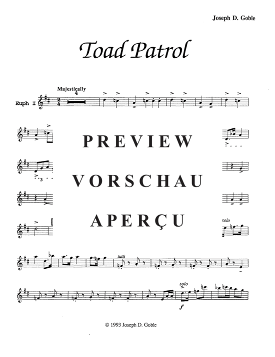 Product gallery: Page 12 of 20 Toad Patrol , , (Tuba Quartett EETT)