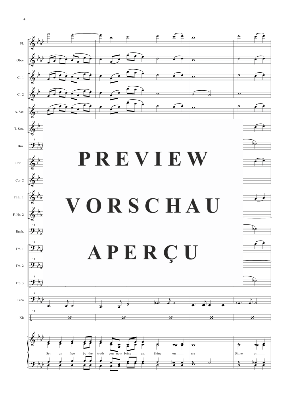 Produktgalerie: Seite 8 von 11 Shine Jesus Shine, , Gemischter Chor und Concertband