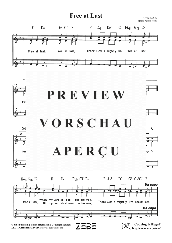 gallery: Free At Last, , Frauenchor SSA