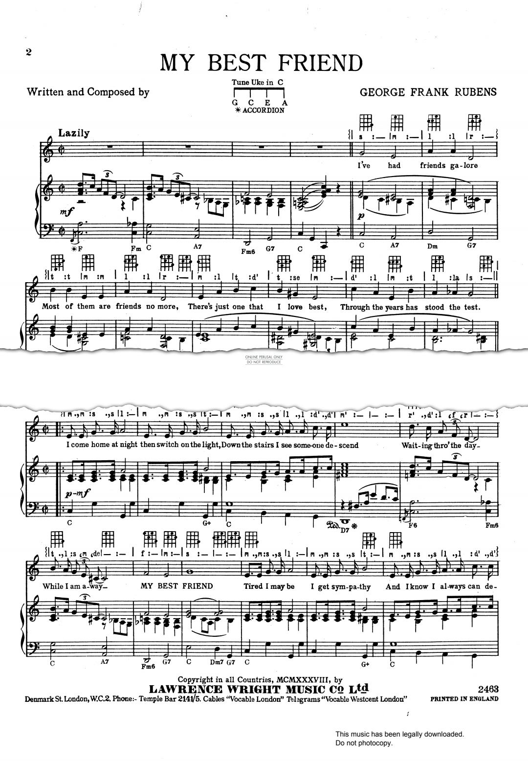 Product gallery: Page 1 of 1 My Best Friend, George Frank Rubens