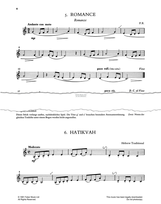 Product gallery: Page 1 of 1 Romance, Paul Reade