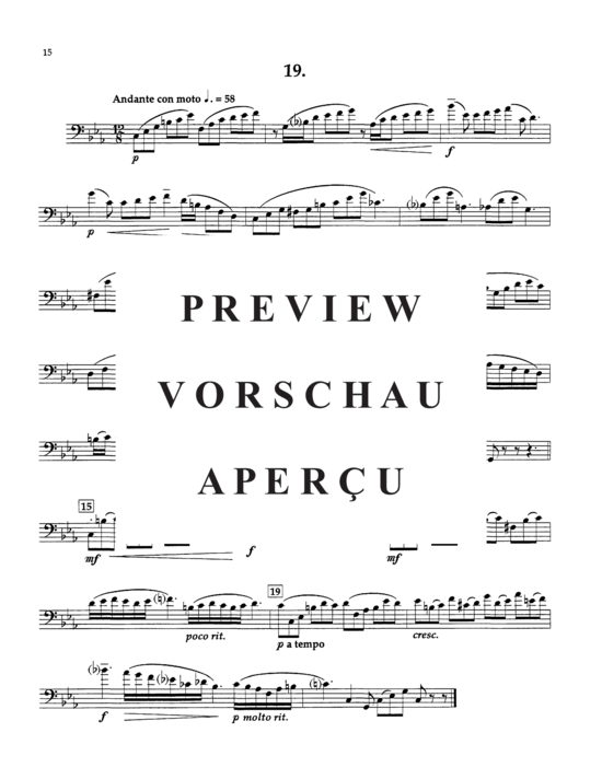 Product gallery: Page 19 of 21 26 Intermediate-Advanced Etudes , , (Euphonium Solo)