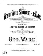 Produktbild zu: Bonnie Auld Scotland For Ever