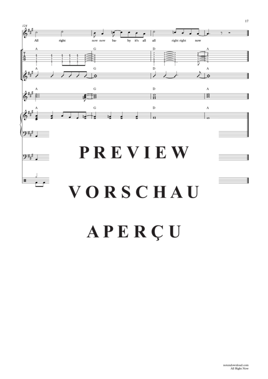 Produktgalerie: Seite 18 von 21 All Right Now , Free, (Combo Band und Solo Vocal)
