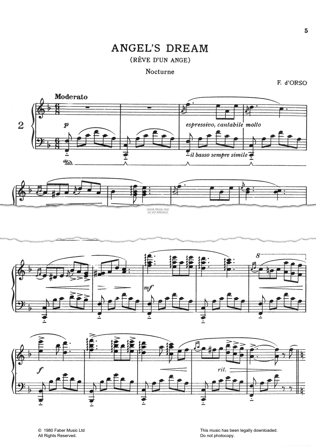 Produktbild zu: Angel's Dream (Rêve D’Un Ange)