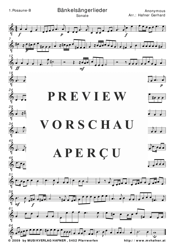gallery: Sonate von die Bänkelsängerlieder, , (Blechbläser Quintett)